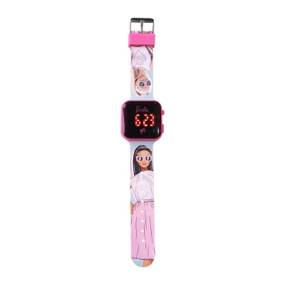 LED часовник Kids Euroswan - Barbie