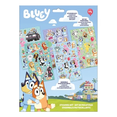 Комплект стикери Kids Licensing - Bluey