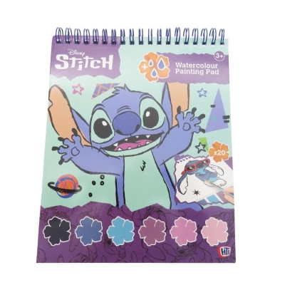 Скицник за оцветяване CYP Brands - Stitch, С водни бои