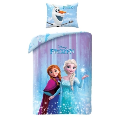 Детски спален комплект Halantex Frozen - Anna,Elsa & Olaf