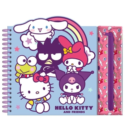 Комплект за оцветяване Hello Kitty - С несесер