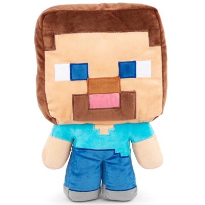 Плюшена възглавничка Minecraft - Steve Buddy, 40 сm
