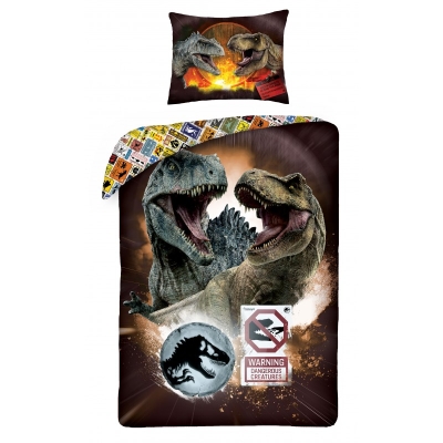 Детски спален комплект Halantex - Jurassic World, Creatures