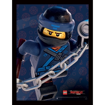 Картина Lego - Ninjago, Jay, В остъклена рамка