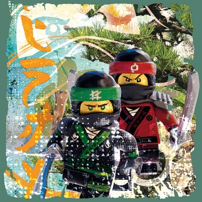 Платно от канава Lego - Ninjago, Lloyd & Kai
