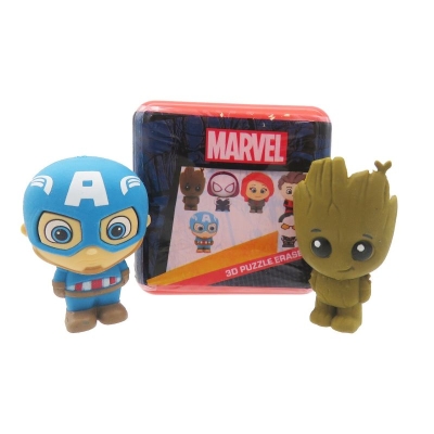 3D пъзел гумички CYP Brands - Marvel, 2 броя