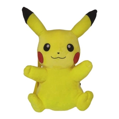 Плюшена раничка за детска градина CYP Brands - Pokemon Pikachu, 37 cm