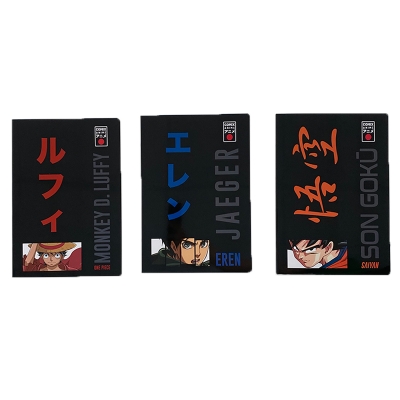 Тетрадка Panini - Comix Anime, Black B, А4, 40 листа, асортимент