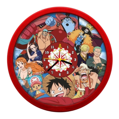 Стенен часовник Kids Licensing - One Piece