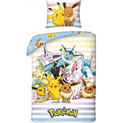 Детски спален комплект Halantex - Pokemon, All Heroes