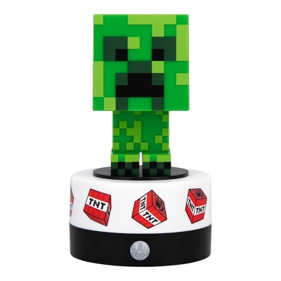 Сензорна лампа Paladone - Minecraft, Creeper, със звук