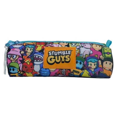 Цилиндричен ученически несесер Stumble Guys - Squad