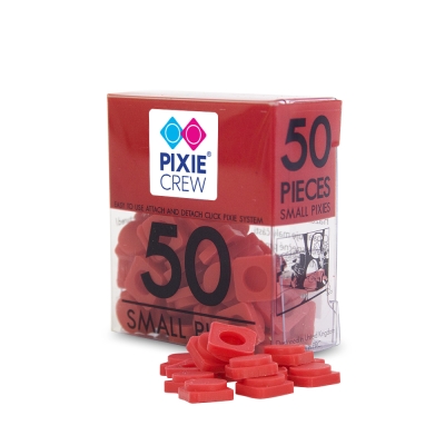 Малки пиксели Pixie Crew - Red, 50 броя