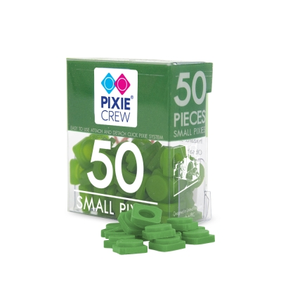 Малки пиксели Pixie Crew - Dark Green, 50 броя