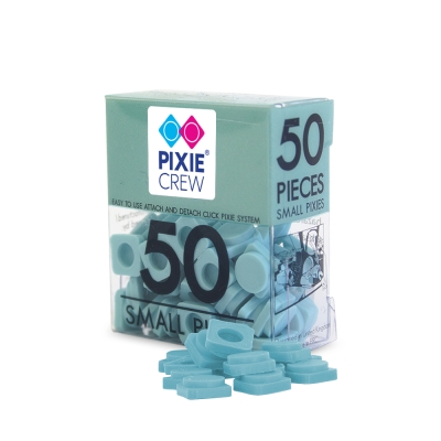 Малки пиксели Pixie Crew - Turquoise, 50 броя