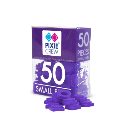 Малки пиксели Pixie Crew - Purple, 50 броя