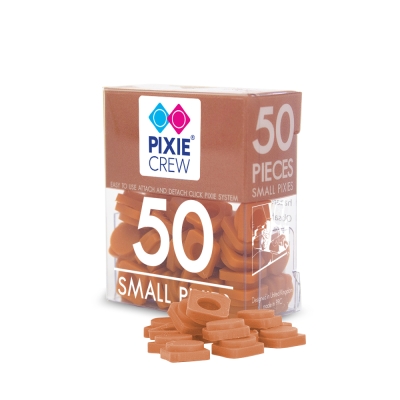 Малки пиксели Pixie Crew - Light Brown, 50 броя