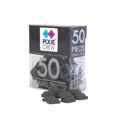 Малки пиксели Pixie Crew - Dark Grey, 50 броя