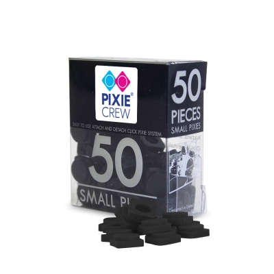 Малки пиксели Pixie Crew - Black, 50 броя