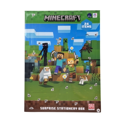 Коледен календар Minecraft - 24 части