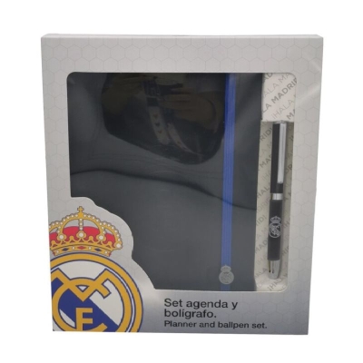 Комплект тефтер с химикалка CYP Brands - Real Madrid