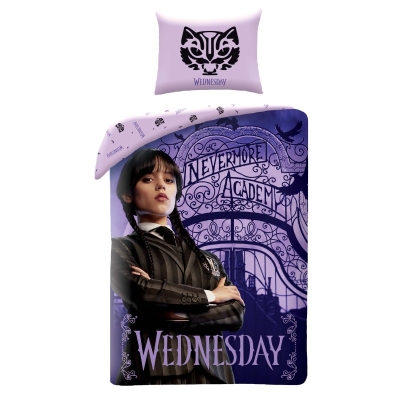Детски спален комплект Halantex - Wednesday, Nevermore Academy