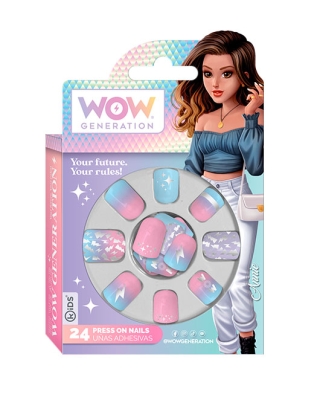 Самозалепващи нокти WOW Generation - 24 броя