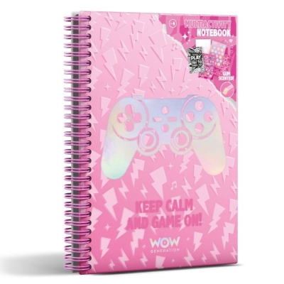 Ароматизиран тефтер WOW Generation - Gamer Valentina