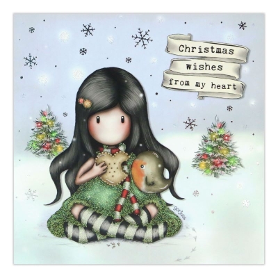 Коледна картичка Santoro Gorjuss - Christmas Friend