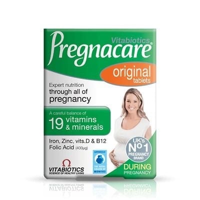 Витамини за бременни Pregnacare Original - Vitabiotics, 30 броя