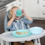 Преходна чаша Chicco - 200 ml, 6 m+, Момче