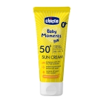 Слънцезащитен крем Chicco - SPF 50+, 75 ml