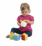 Интерактивна играчка Chicco - Mултифункционални кубчета, 4 броя
