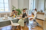 Мултифункционално кошче 5 в 1 Chicco - Baby Hug Pro, Earl Grey