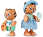 Дървен комплект Hape - Къща на тигри в джунглата, 34 части