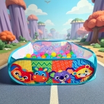 Сгъваем басейн с топки Playgro - Приключение