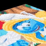 Диамантен гоблен Craft Вuddy - Смърфиета и Татко Смърф