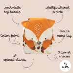 Раничка за детска градина Sassi - Лисица