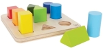 Дървен комплект Hape - Геометрични фигурки
