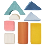 Комплект меки кубчета за подреждане - Battat, 8 части