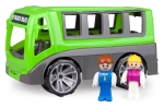 Детска играчка Lena Truxx - Автобус, С 2 фигурки, 28 сm