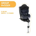 Столче за кола Chicco - One Seat Air,0-36 kg, Black Air