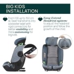 Столче за кола Chicco - Bi Seat 360 Air, i-Size, IsoFix, 40-150 cm, Graphite