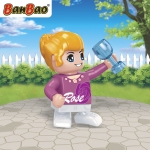 Мини фигурка BanBao - Момиче с чаша