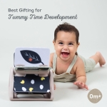 Образователна играчка Taf Toys - Черно-бяла въртяща се бебешка книжка