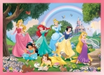 Двулицев пъзел Lisciani - Disney Princess, 24 части