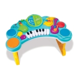 Интерактивна играчка 10 в 1 Infantino - B Kids, Музикален център, Червен