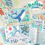 Творчески комплект Educa - Приятели на природата