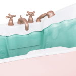 Комплект за кукли  Battat - Our Generation, Вана с аксесоари