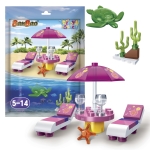Мини конструктор BanBao - Плаж, 34 части